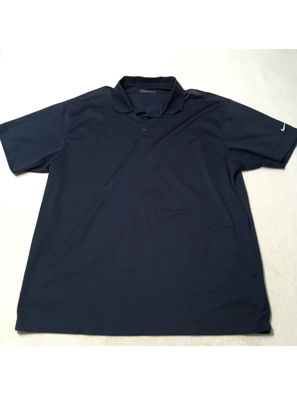 Callaway Polo Shirt Mens XXL 2XL Blue Golf Opti Dri Performance Stretch.